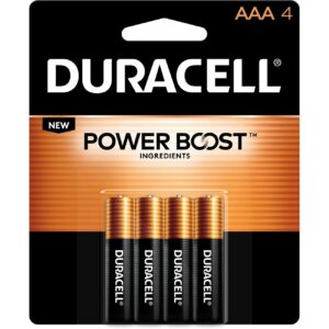 Duracell 1.5 Alkaline Batteries AAA(4/Pk
