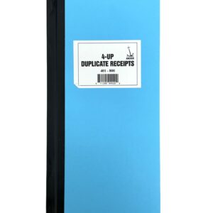 Anchor Hard Cover Receipt Book 4Up-400s