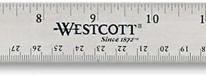 Acme Stainless Steel Ruler 18"