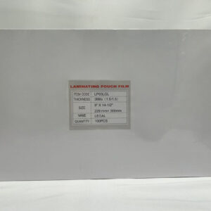 Laminating Pouch 3 Mil 9x14.5