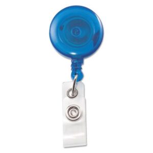 Advantus Retractable Badge Reel 30"Blue