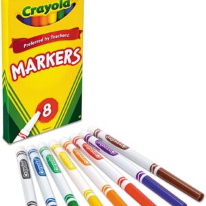 Crayola Marker Fine Pk/8