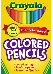 Crayola Coloured Pencils Pk/12
