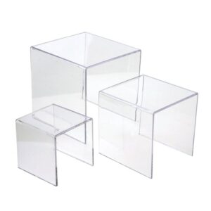 Deflecto Display Square Risers