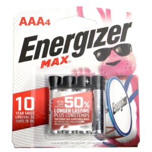 Energizer Batteries AAA Pk/4