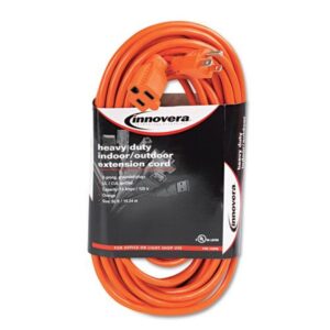 Innovera Heavy Duty Ext Cord 50Ft Orange
