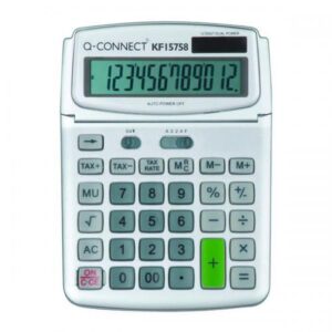 Q Connect Desktop Calculator 12 Digit