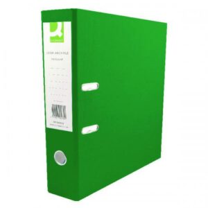 Q Connect Lever Arch File A4 Green
