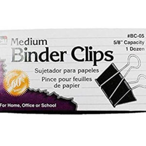 Charles Leonard Binder Clip Medium
