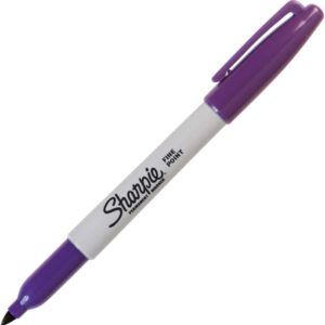 Sharpie Permanent Marker Purple Fine