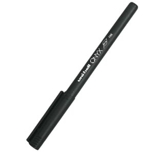 Uni-Ball Onyx Roller Ball Pen Black Fine