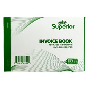 Superior Dup Invoice Book 5 X 4 100's