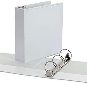 Unv Econ 3(O) Ring View Binder 3 Wht