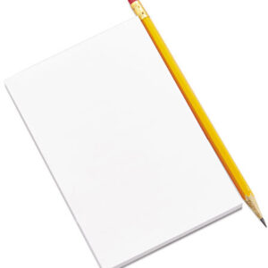 Unv Scratch Pad White 3x5