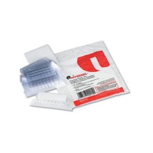 Unv Plastic Hanging Folder Tab Clear