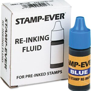 USS Message Stamp Ink Blue